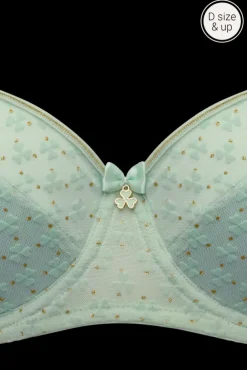 lucky-clover-semi-padded-plunge-balcony-bra